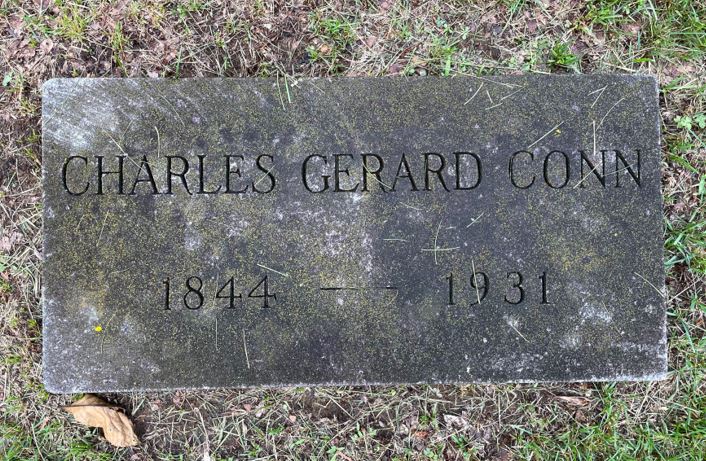 C. G. Conn gravestone.JPG