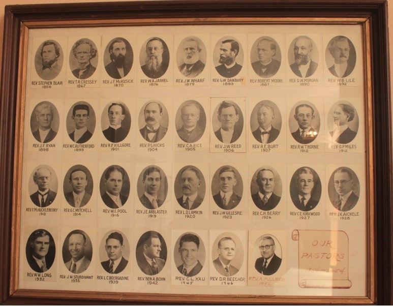 Pastors of FBC of Olney, IL (Killgore is 1901).jpg