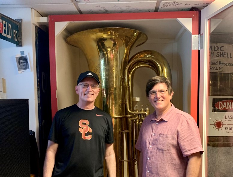 Dave with Michael Ruderman at Harvard.jpg