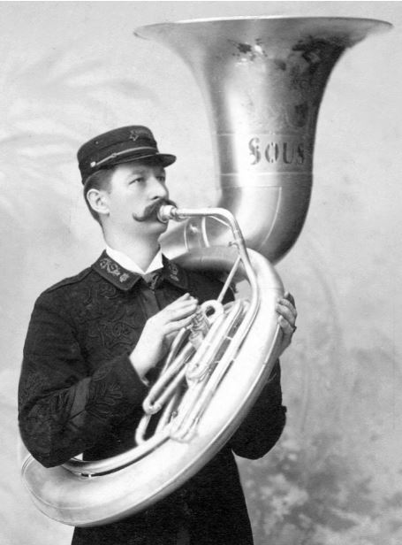 1898 Conrad with first Conn Sousaphone.JPG