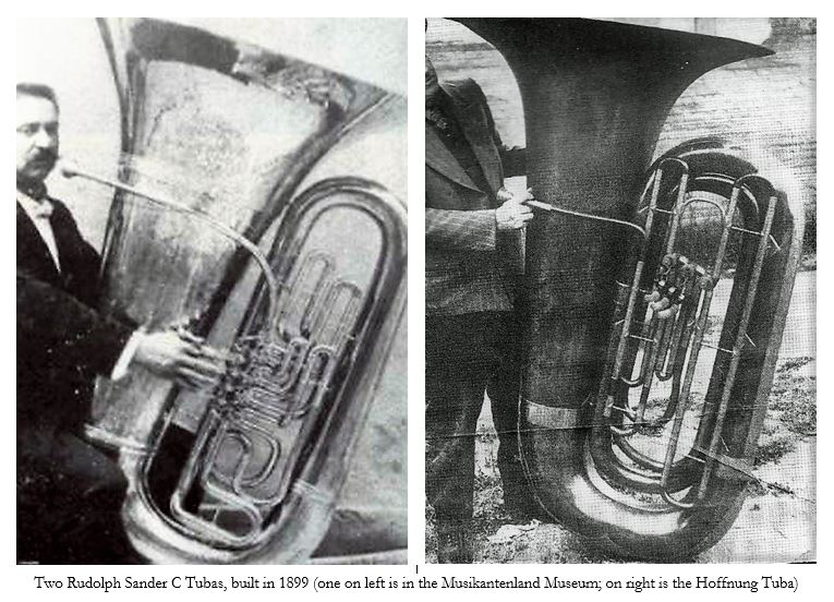 Two Rudolph Sander C Tubas, built in 1899.JPG